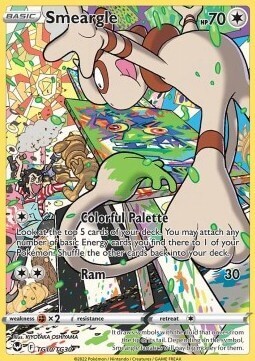 Smeargle IR (TG10) Silver Tempest - DeckRush