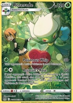 Roserade IR (TG02) Lost Origin - DeckRush