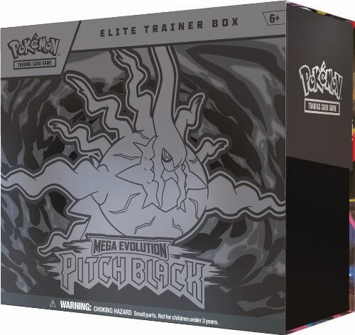 Pokemon TCG: Mega Evolution - Pitch Black Elite Trainer Box (ETB) - DeckRush