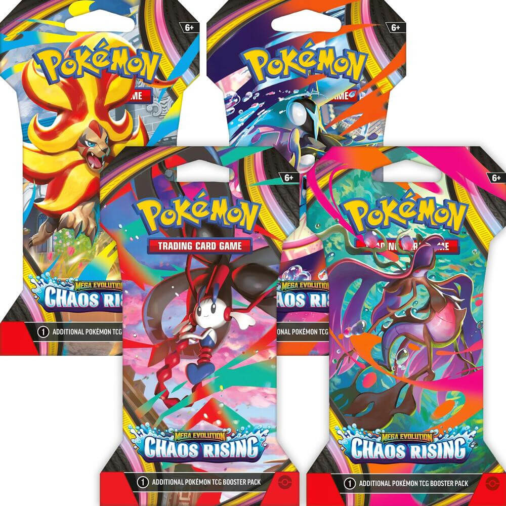 Pokemon TCG: Mega Evolution - Chaos Rising Booster Pack - DeckRush